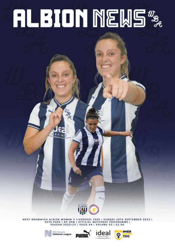 West Bromwich Albion Women v Liverpool Feds - 25/09/22