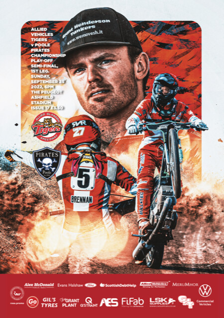Glasgow Tigers v Poole Pirates - 25/09/22