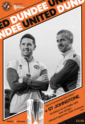 Dundee United v St Johnstone - 01/10/22