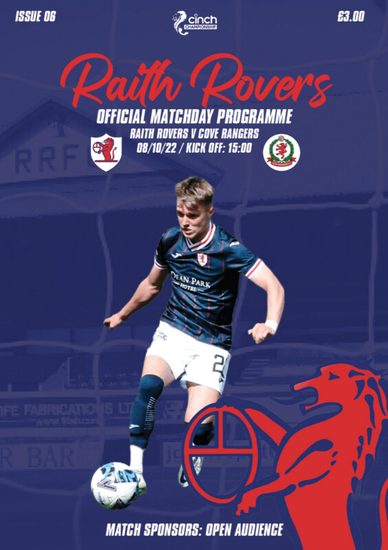 Raith Rovers v Cove Rangers - 08/10/22