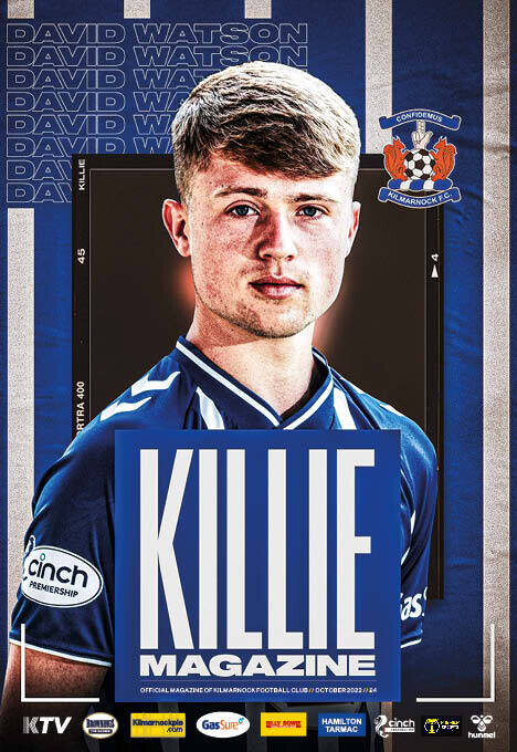 Official Kilmarnock FC Magazine - October 2022