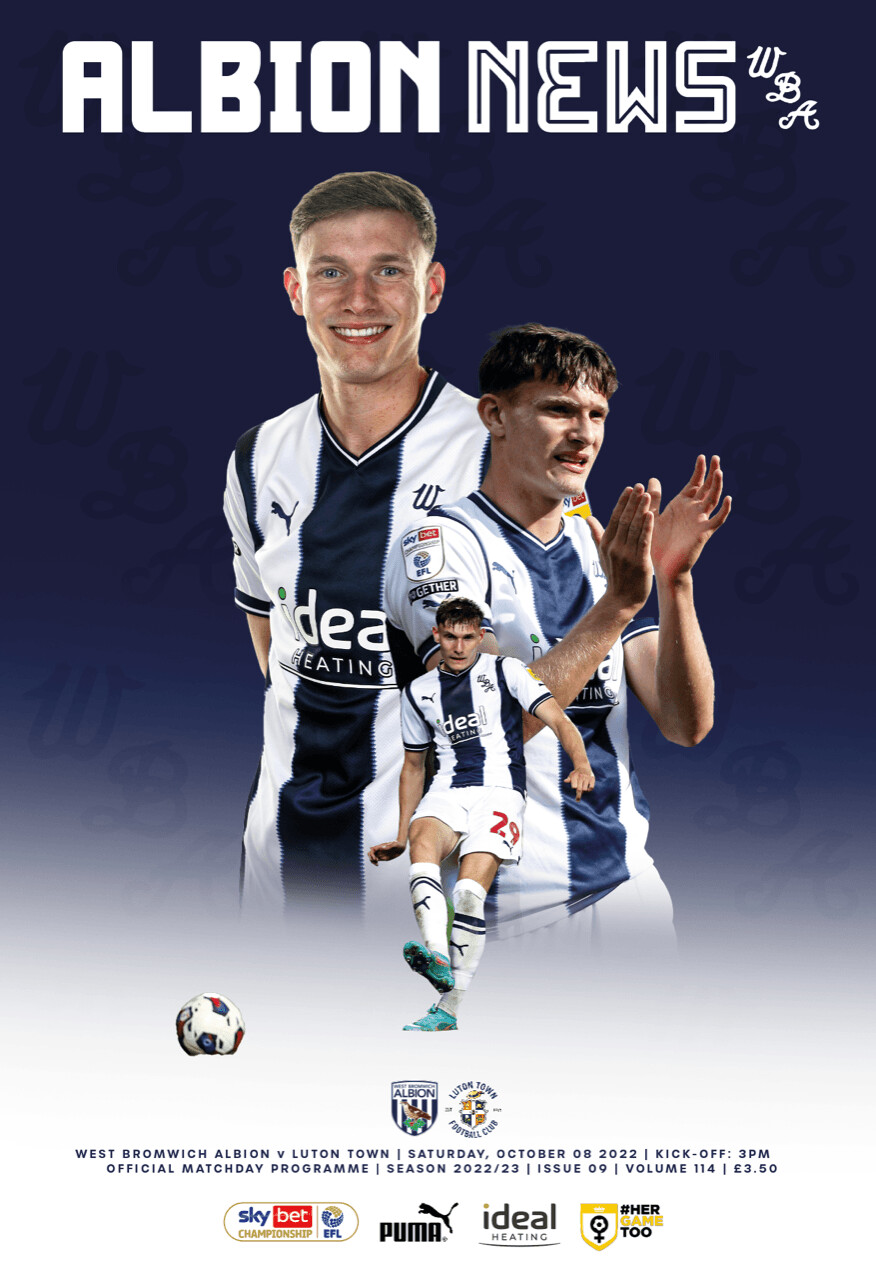 West Bromwich Albion v Luton Town - 08/10/22