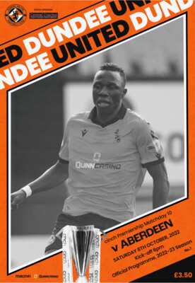 Dundee United v Aberdeen - 08/10/22