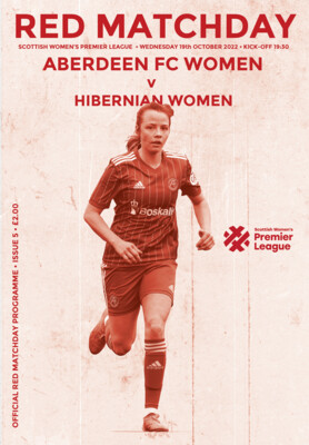 Aberdeen FC Women v Hibernian Women - 19/10/22