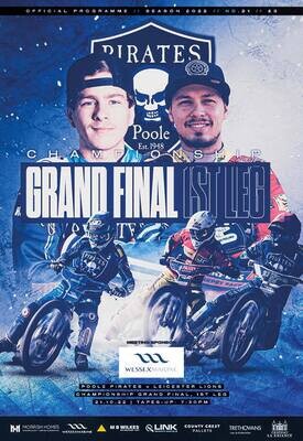 Poole Pirates v Leicester Lions - Championship Grand Final, 1st Leg - 21/10/22