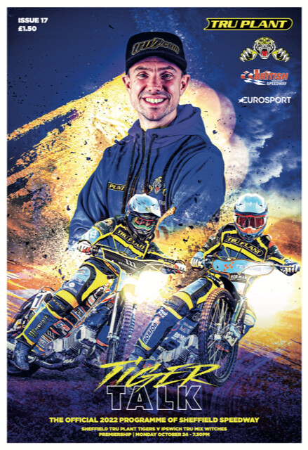 Sheffield Tigers v Ipswich Witches - 24/10/22