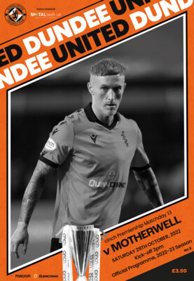 Dundee United v Motherwell - 29/10/22