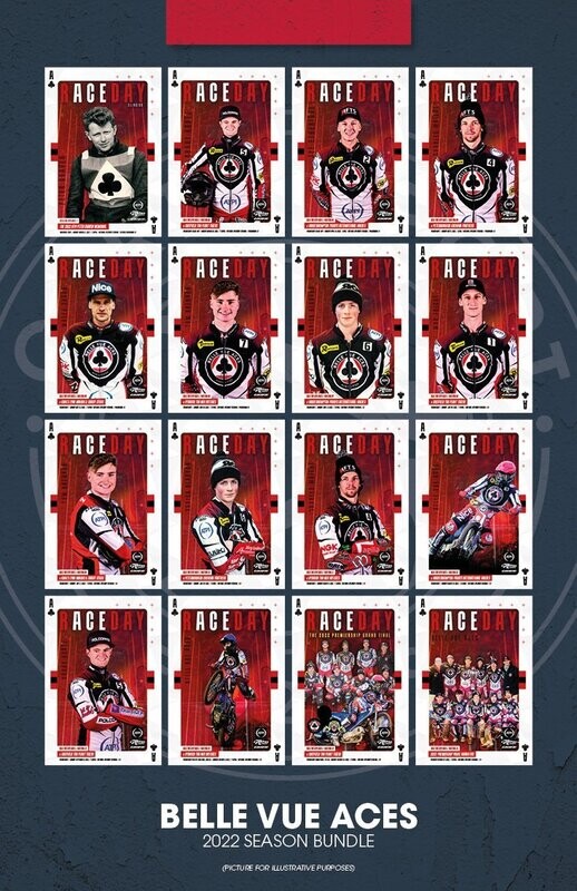 Belle Vue Aces 2022 Season Bundle (x16)