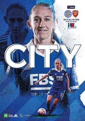 Leicester City Women v Arsenal - 06/11/22