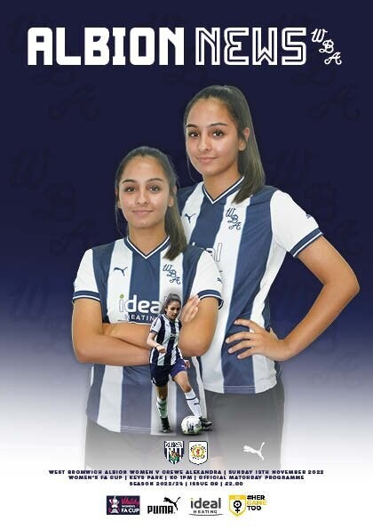 West Bromwich Albion Women v Crewe Alexandra - 13/11/22