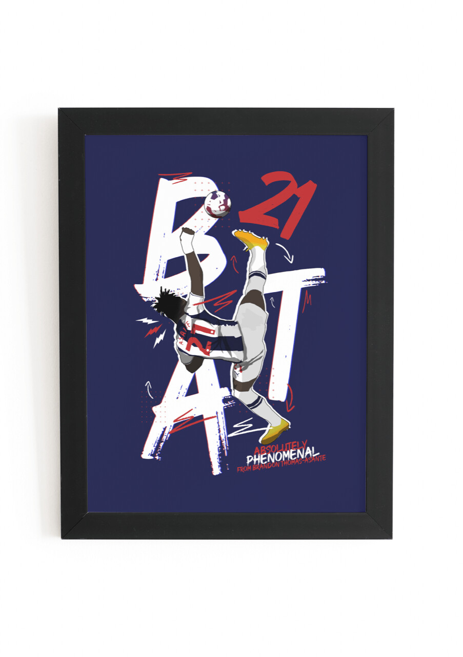 A4 POSTER - 'Brandon Thomas Asante'