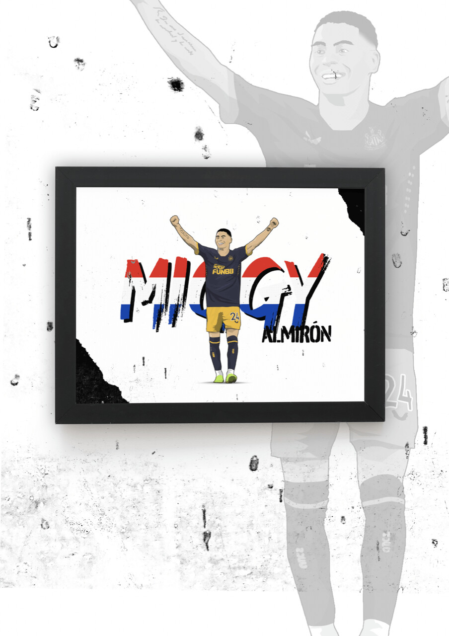 A4 POSTER - 'Miggy Almiron'