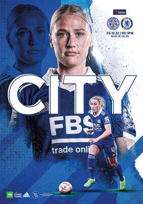 Leicester City Women v Chelsea Women - 03/12/22
