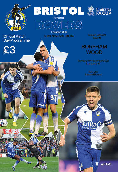 Bristol Rovers v Boreham Wood - 27/11/22