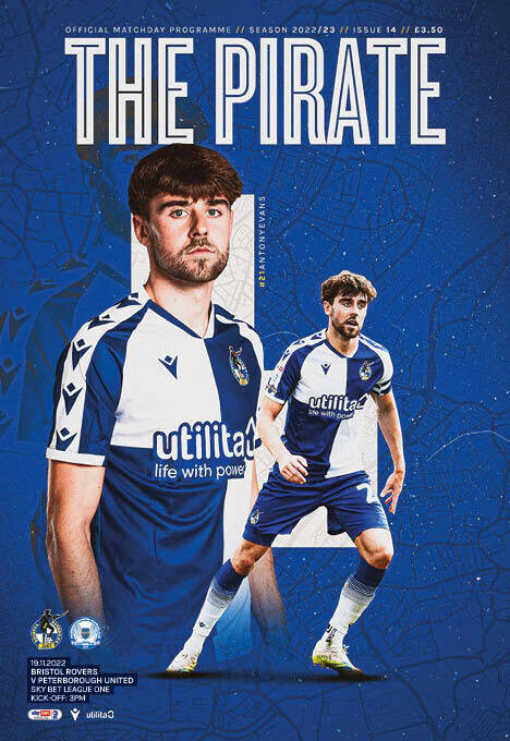 Bristol Rovers v Peterborough United - 19/11/22