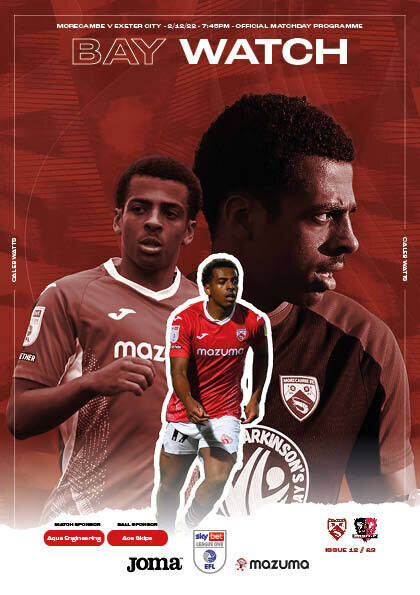 Morecambe FC v Exeter City - 02/12/22