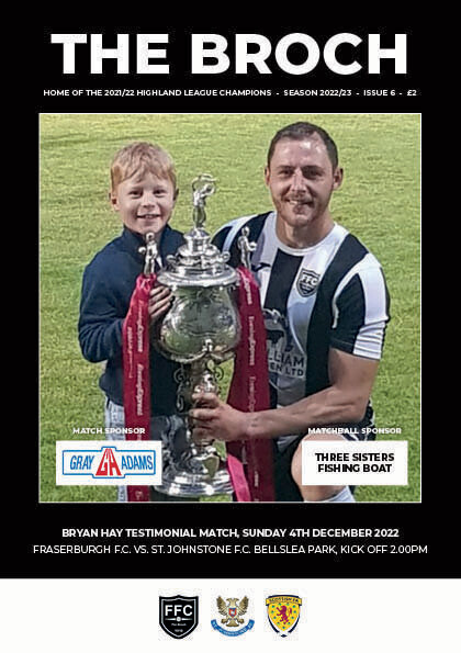 Fraserburgh FC v St Johnstone - Bryan Hay Testimonial - 04/12/22
