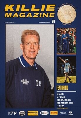 Official Kilmarnock FC Magazine - Tommy Burns Tribute December 2022