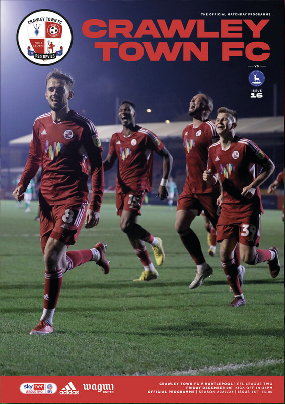 Crawley Town v Hartlepool United - 09/12/22