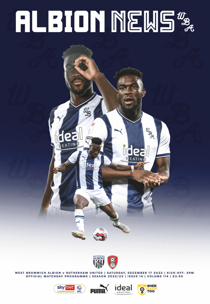 West Bromwich Albion v Rotherham United - 17/12/22