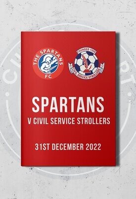 The Spartans v Civil Service Strollers - 31/12/22