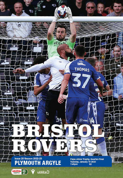 Bristol Rovers v Plymouth Argyle - 10/01/23