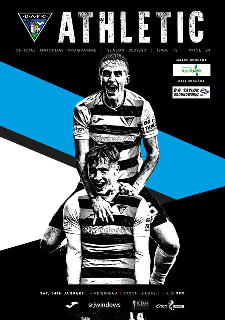 Dunfermline Athletic v Peterhead - 14/01/23