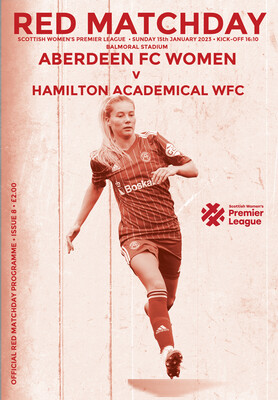 Aberdeen FC Women v Hamilton Academical Women - 15/01/23