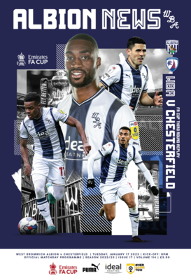 West Bromwich Albion v Chesterfield - 17/01/23