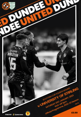 Dundee United v University of Stirling - 21/01/23