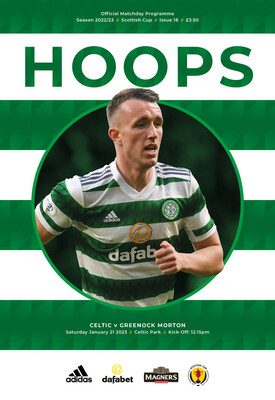 Celtic FC Kyogo Furuhashi 21/22 Headshot Poster Officially 