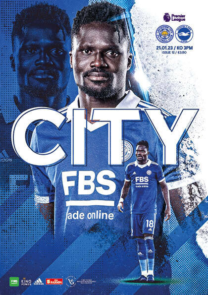Leicester City v Brighton & Hove Albion - 21/01/23