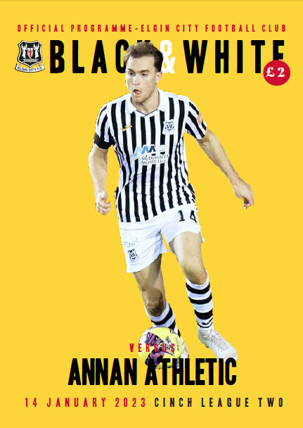 Elgin City v Annan Athletic  - 14/01/23