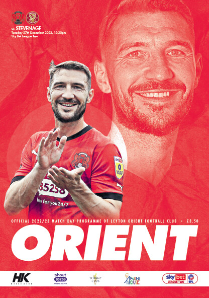 Leyton Orient v Stevenage - 26/12/22