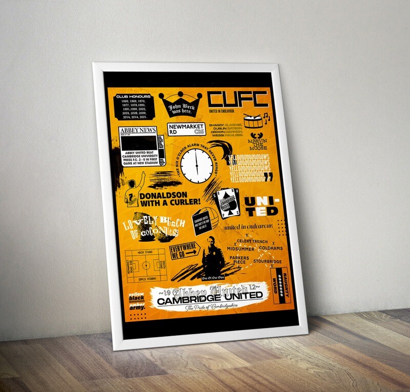 A4 POSTER - Cambridge United 8