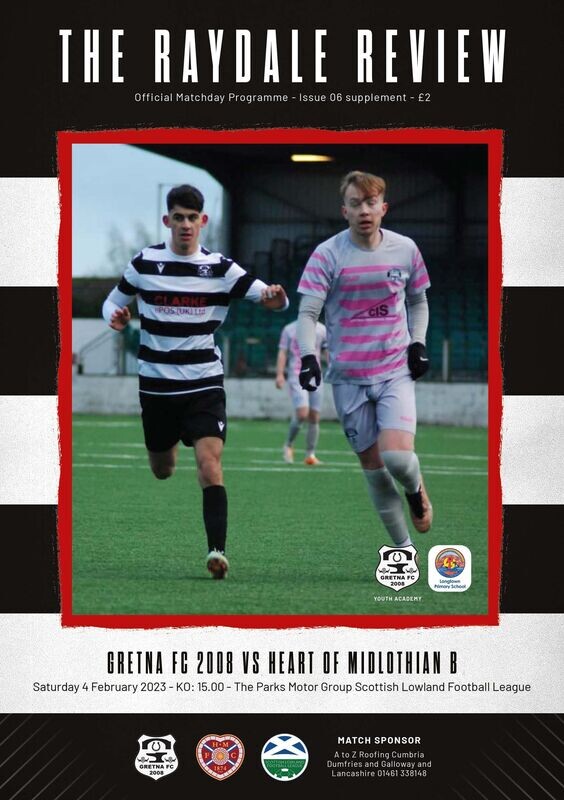 Gretna 2008 v Hearts B - 04/02/23