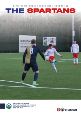 The Spartans v Dunipace - 04/02/23