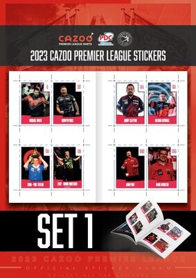 2023 Cazoo Premier League Stickers - SET ONE