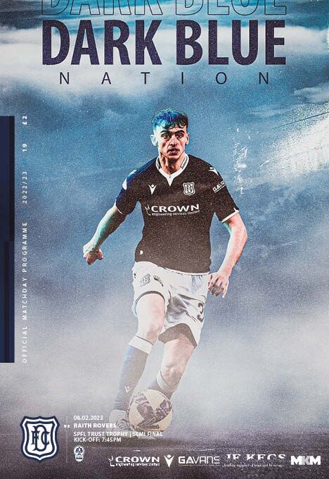 Dundee v Raith Rovers - 08/02/23