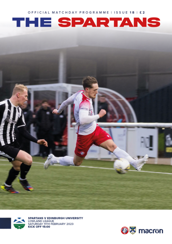 The Spartans v Edinburgh University - 11/02/23