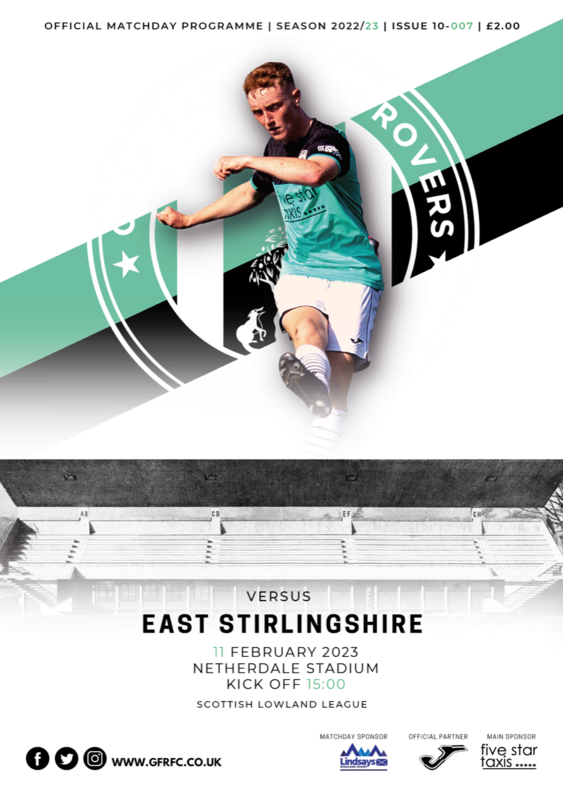 Gala Fairydean Rovers v East Stirlingshire - 11/02/23