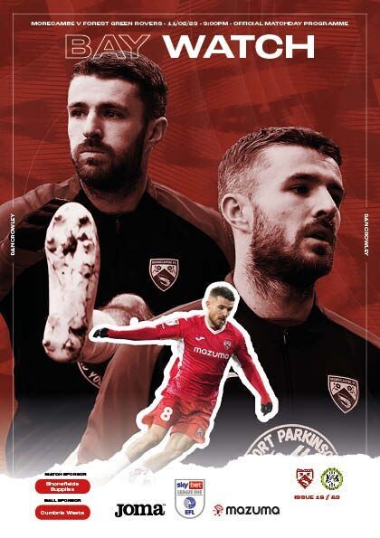 Morecambe FC v Forest Green Rovers - 11/02/23