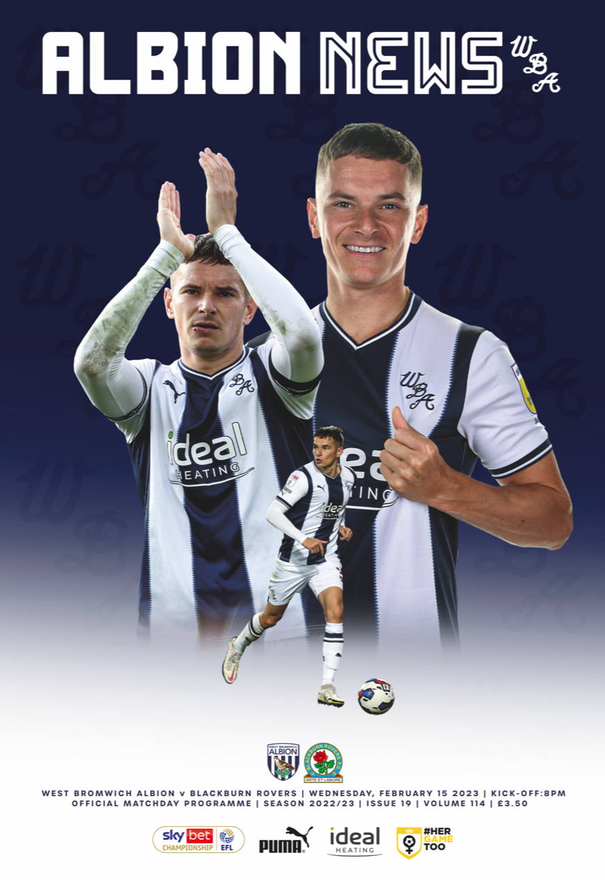 West Bromwich Albion v Blackburn Rovers - 15/02/23