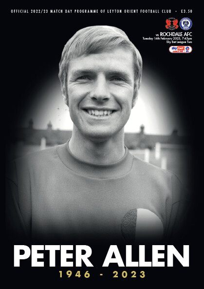 Leyton Orient v Rochdale - 14/02/23