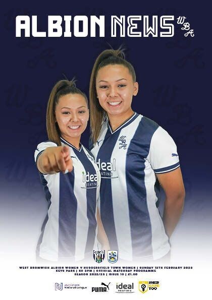 West Bromwich Albion Women v Huddersfield Town - 12/02/23