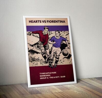A4 POSTER - Heart of Midlothian 2