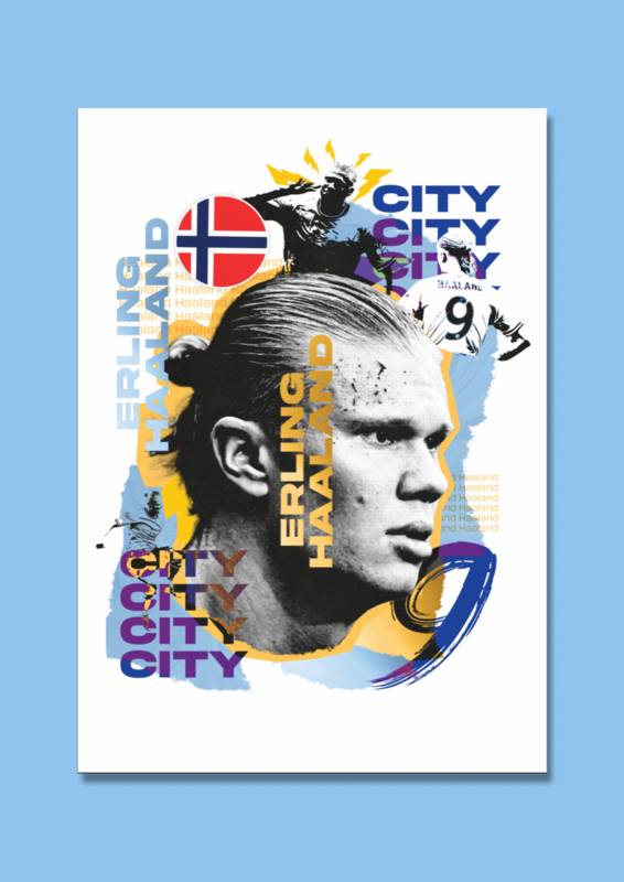 A4 POSTER - Erling Haaland