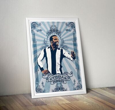 A4 POSTER - Cyrille Regis 2