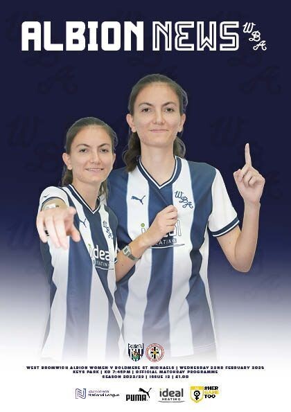 West Bromwich Albion Women v Boldmere St Michaels - 22/02/23