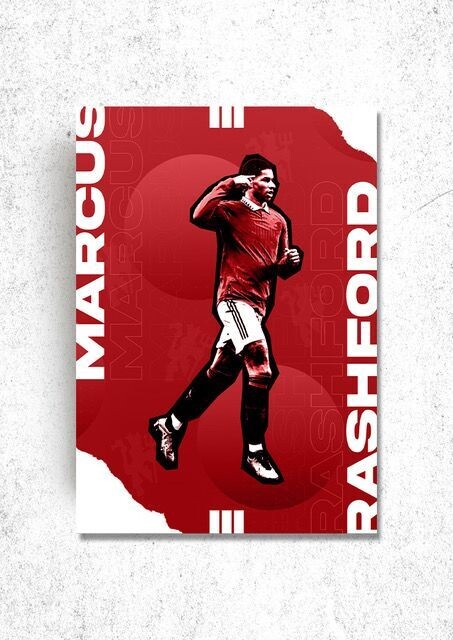 A4 POSTER - Marcus Rashford